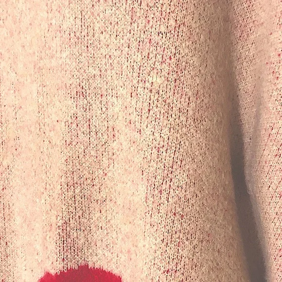 A Beautiful Soul Oversized Lip Design Fluffy Sweater. Woman’s Size b, 18/20 - Picture 7 of 10